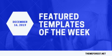 Featured templates of the week